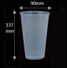90-360 Goblet Injection Molded Cup