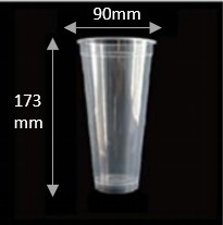90-600 Goblet Injection molded cup