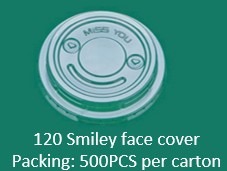 120 Smiley face cover