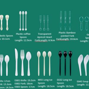 Tableware Series - Plastic Spoon / Fork / Knife / Cutlery Set