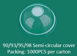 90/93/95/98 Semi-circular cover