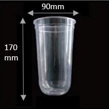 90-700 U-shaped Injection Molded Cup